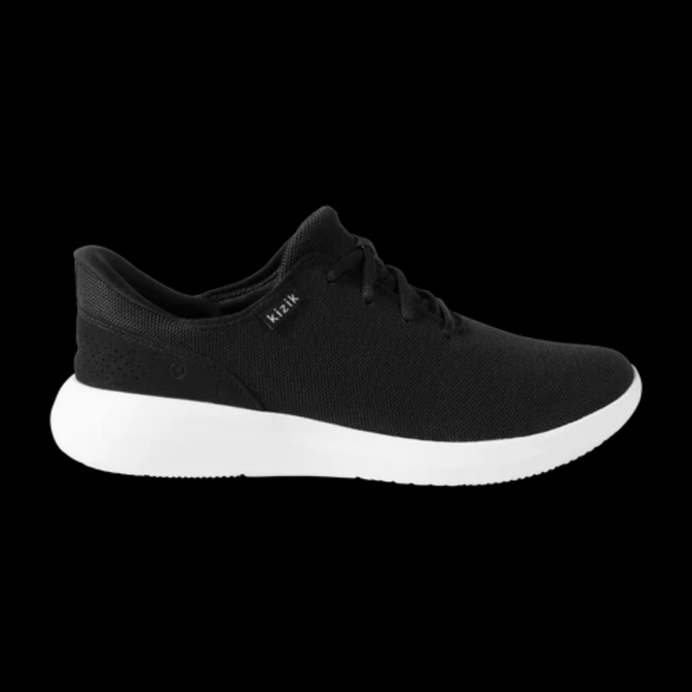 Kizik Unisex Madrid Eco Knit Sneakers in Black Size M 10.5/W 12 - Picture 2 of 13
